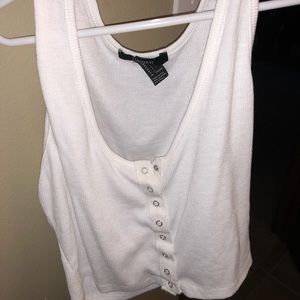 Forever 21 Button up tank